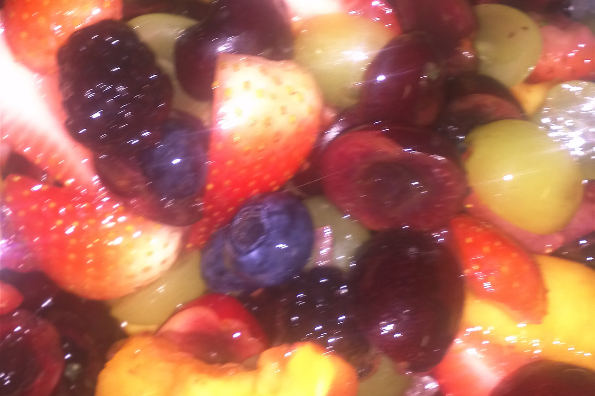Summer Fruit Salad with Honey-Lime Dressing