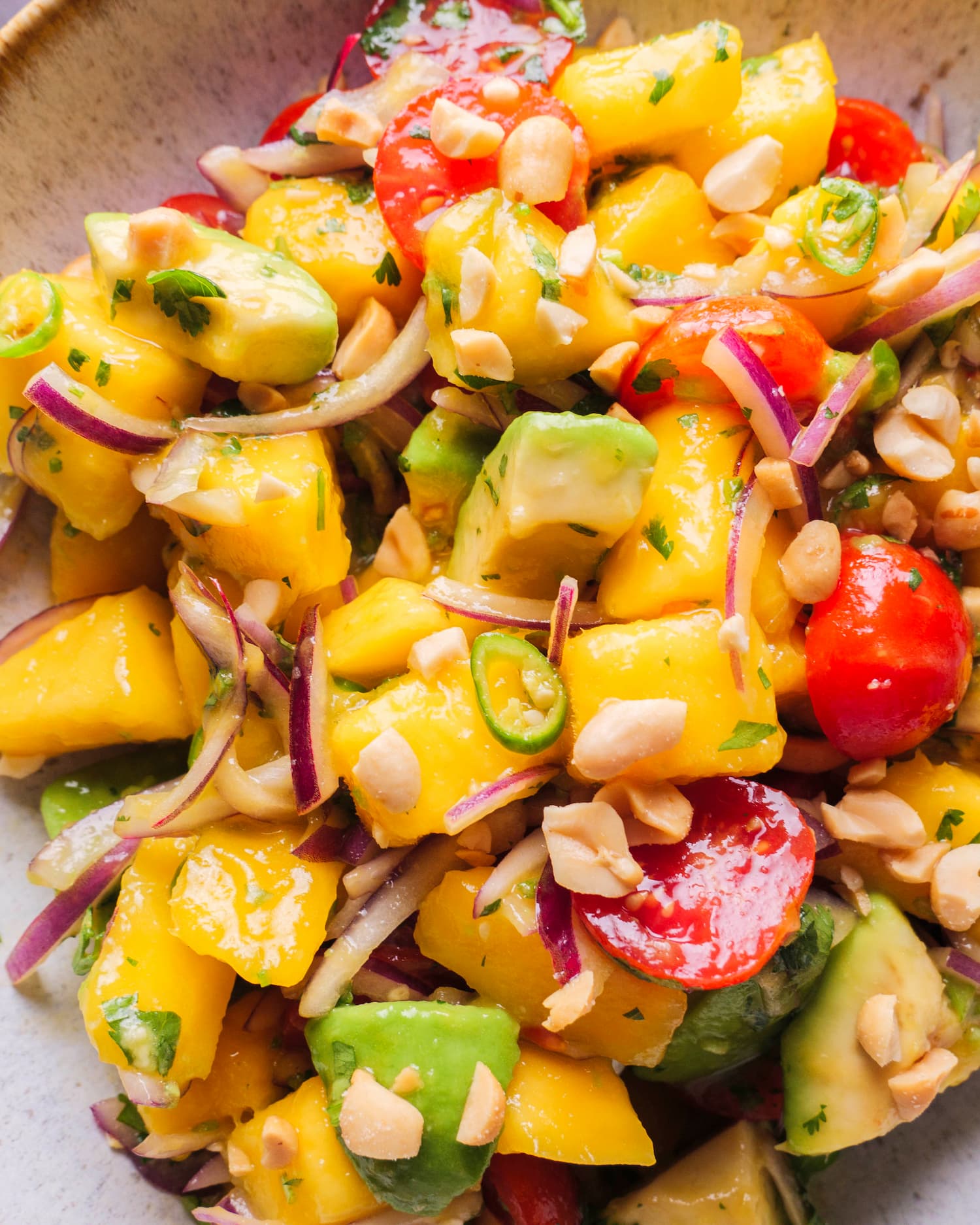 Flying Coconut-Lime Mango Salad