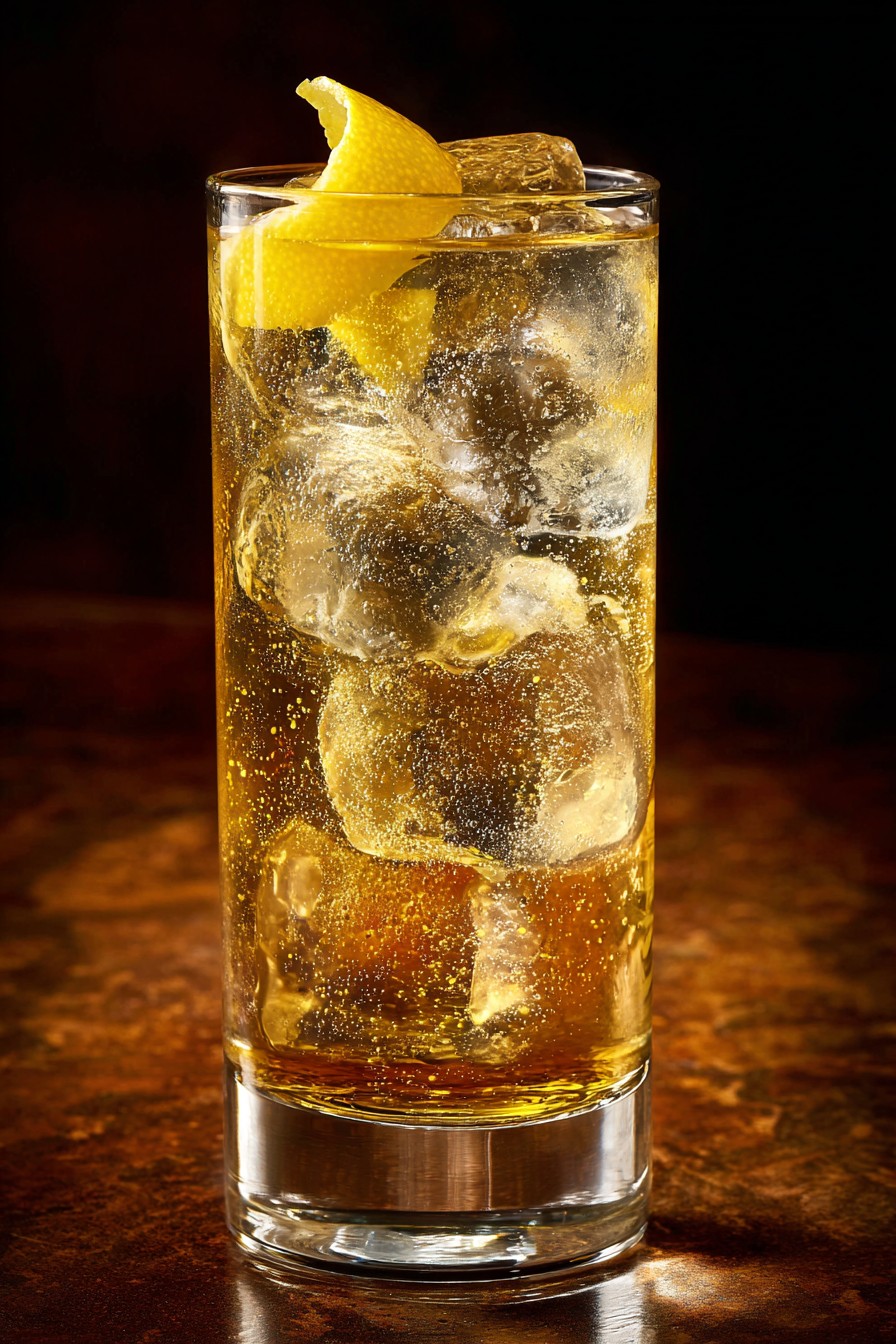 Yuzu Highball with Japanese Whiskey