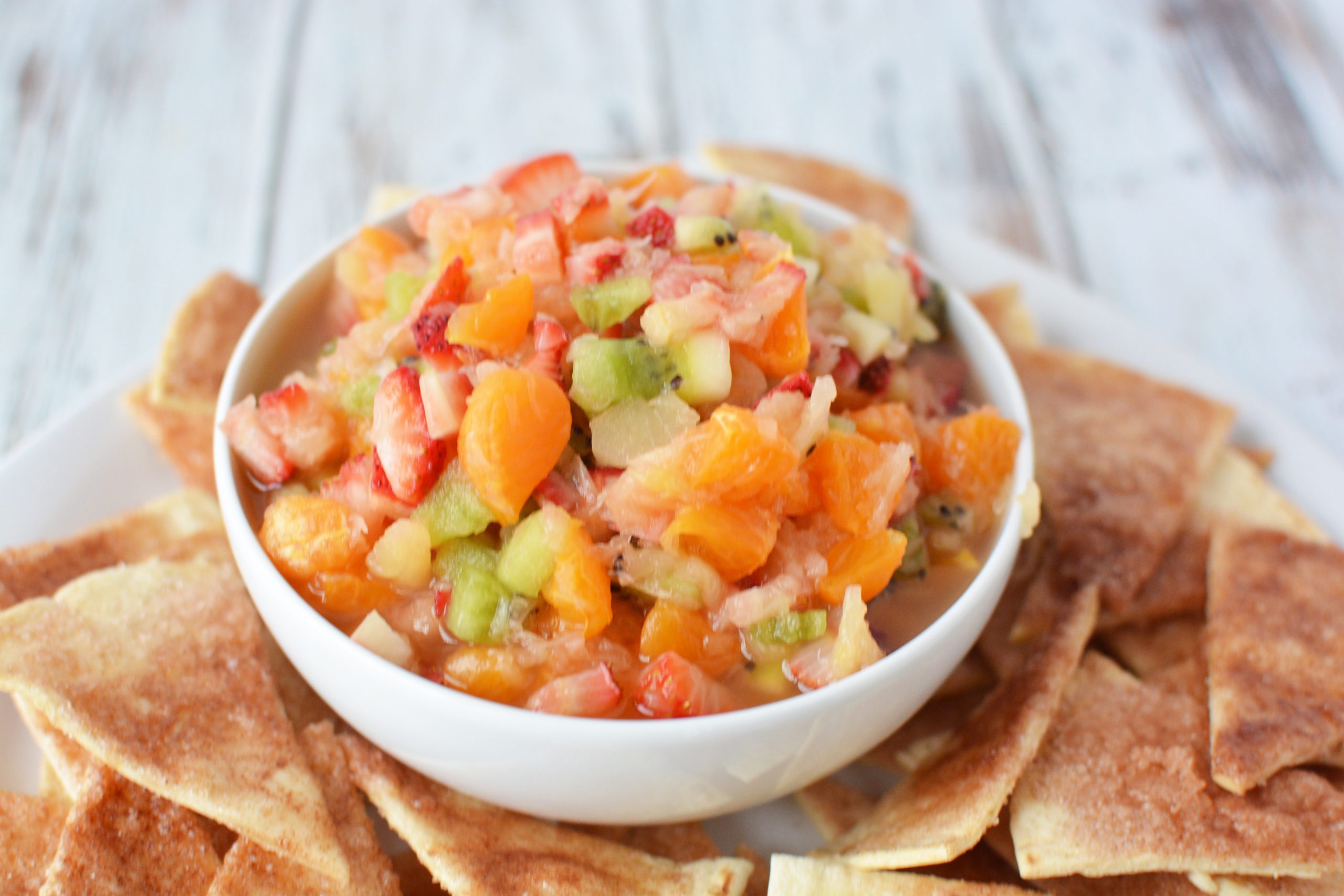 Fun-Flavored Fruit Salsa with Chili-Lime Kick