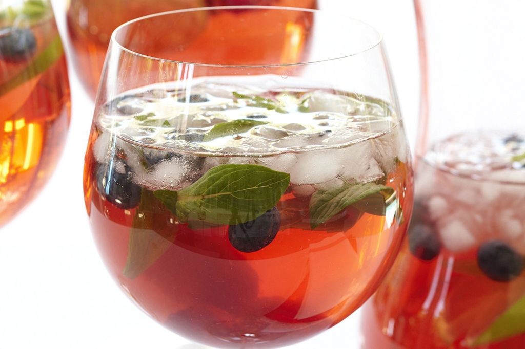 Berry-Mint Infusion Punch