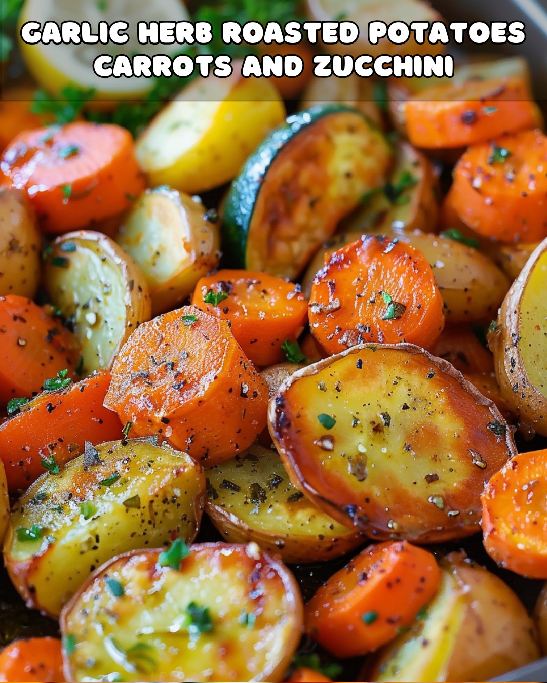 Best-Seasoned Roasted Vegetable Medley with Herb Oil