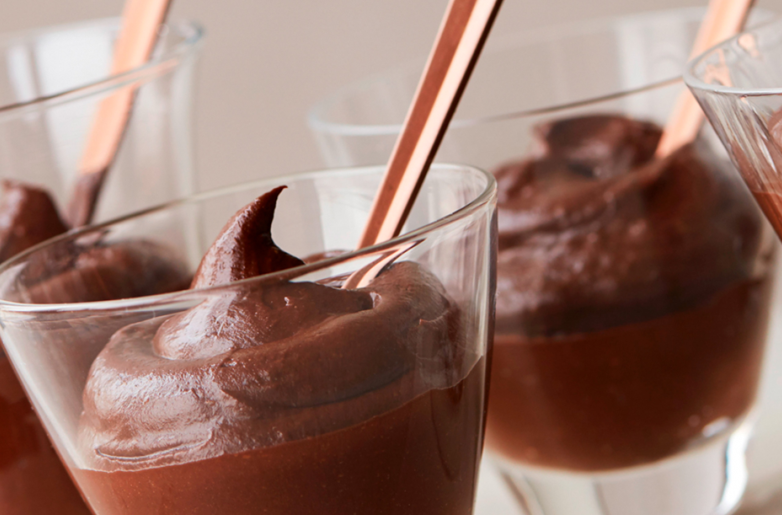 Best-Ever Chocolate Avocado Mousse with Berry Topping