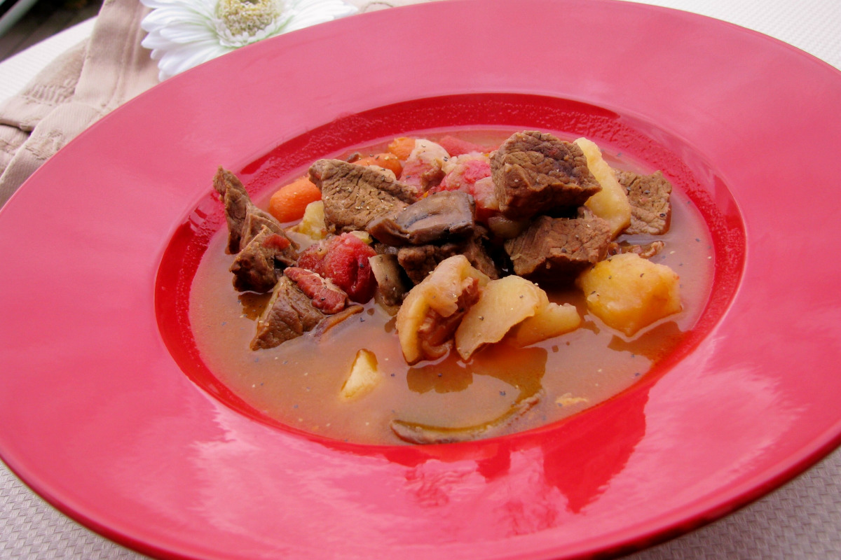 Winter Silhouette Beef Stew