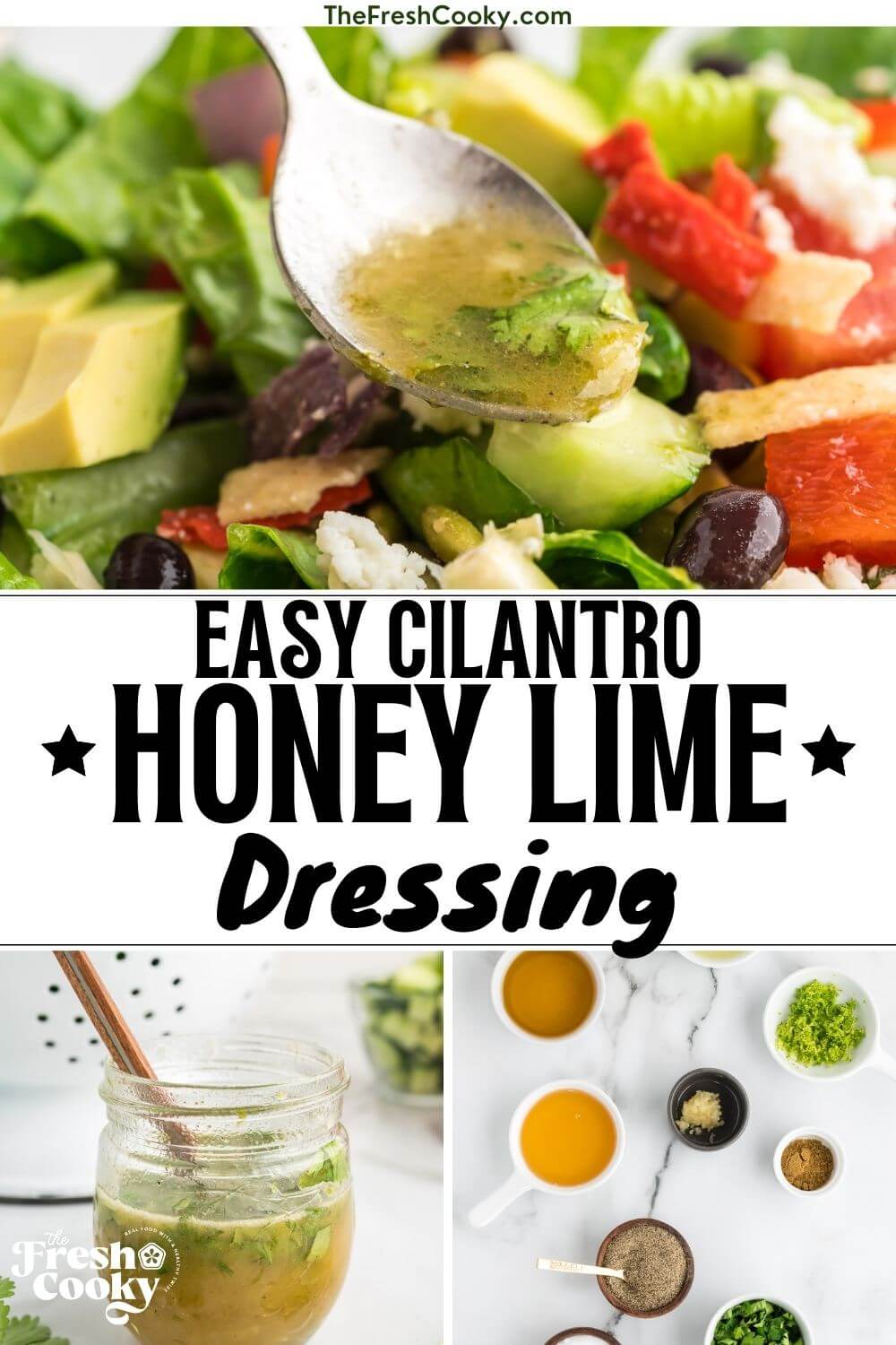 Best-Before Salad with Honey-Lime Dressing
