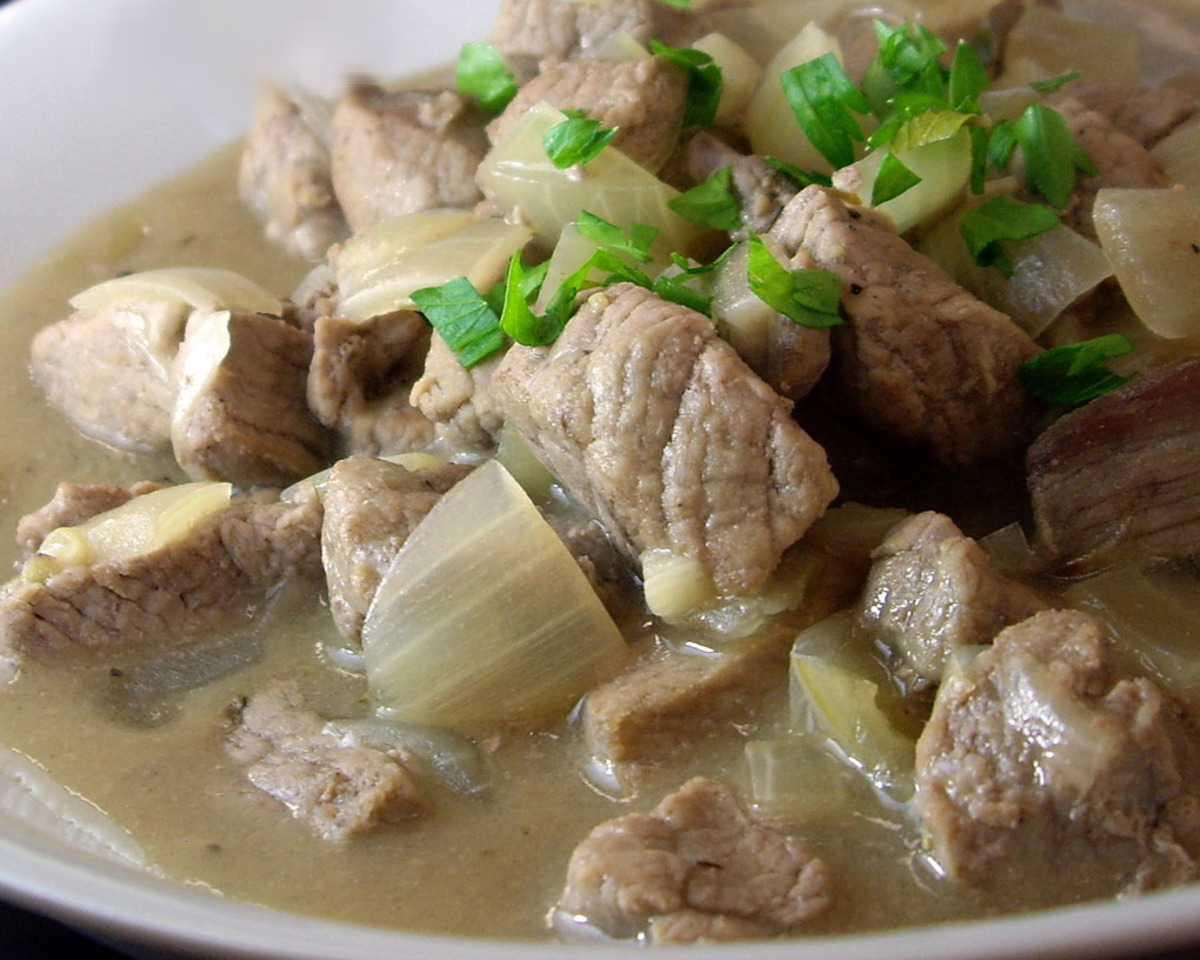 Beef Stew with Geuze Glaze
