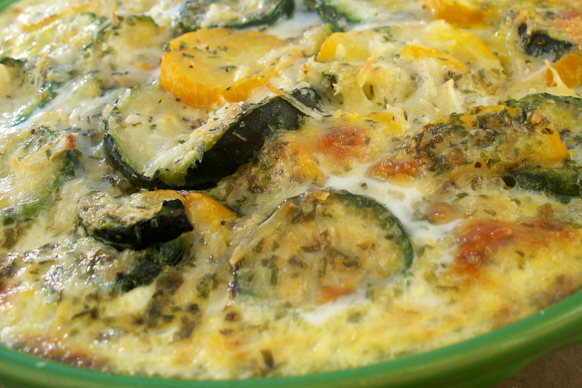 Creamy Zucchini & Gruyère Gratin