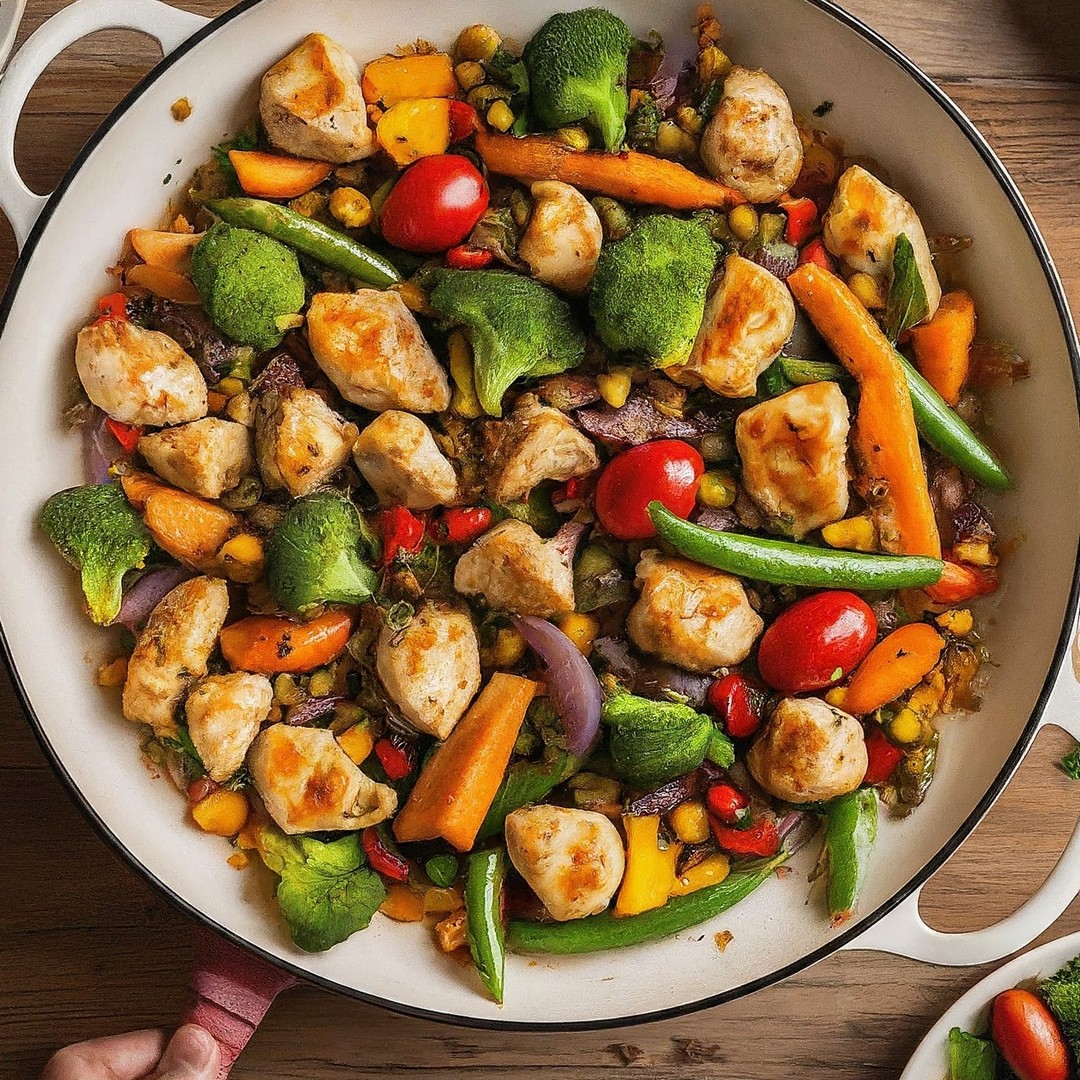 Best-Ever One-Pan Chicken and Veggie Skillet