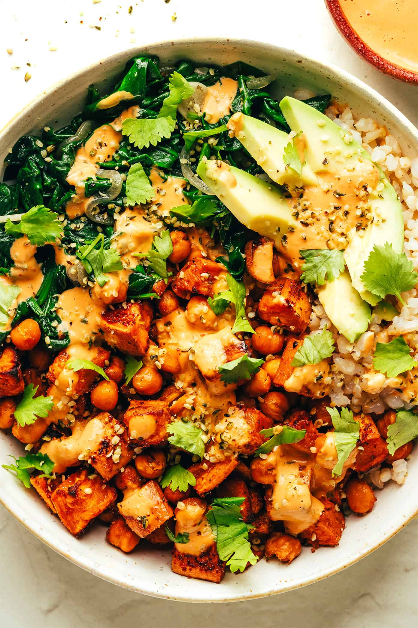 Turmeric-Spiced Chickpea & Sweet Potato Power Bowls