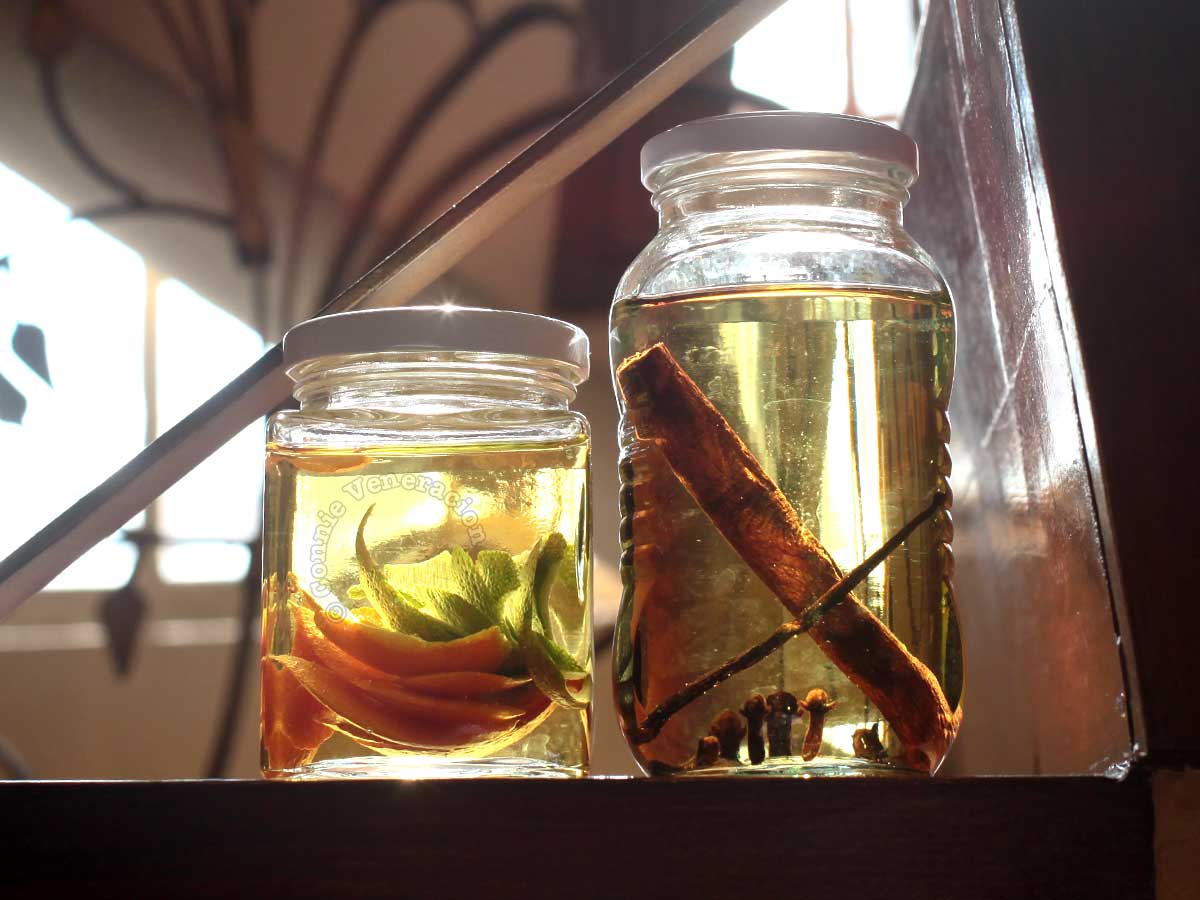 Electronic Herb Oil Infusion with Citrus Zest