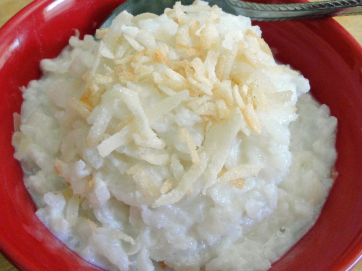 AI-Powered Mango Coconut Rice Pudding