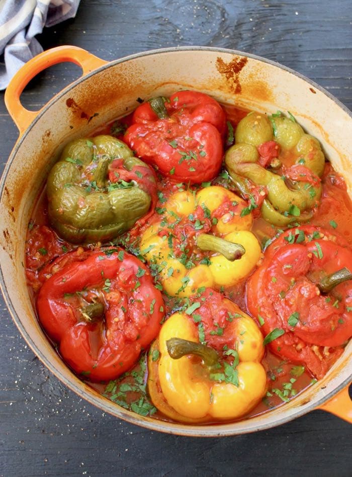 Vegetarian's Best Stuffed Bell Peppers