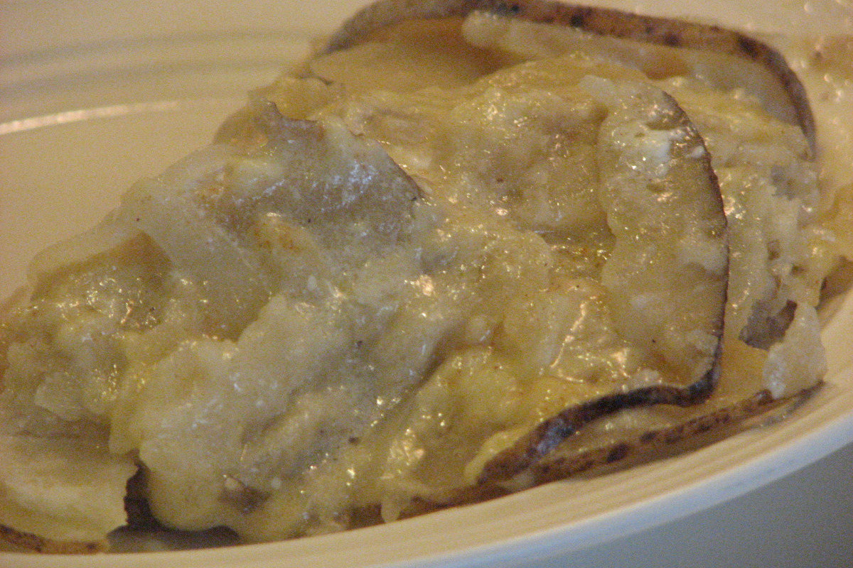 Flemish Potato and Leek Gratin with Gruyère