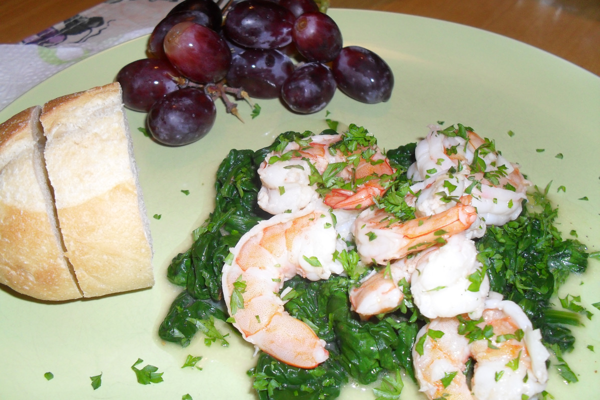Quick Sautéed Shrimp with Lemon and Fresh Parsley