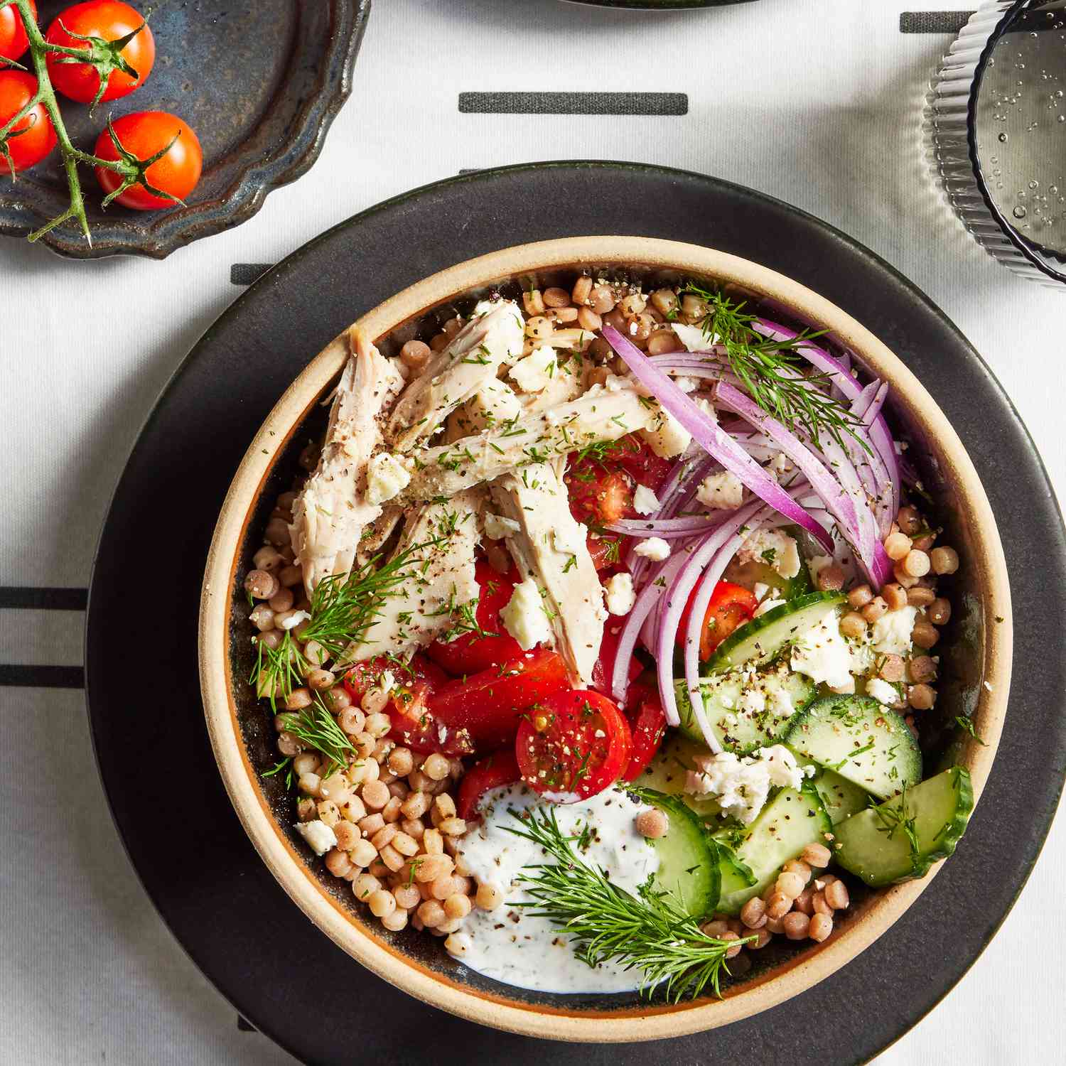 Census Celebration Mediterranean Couscous Bowl