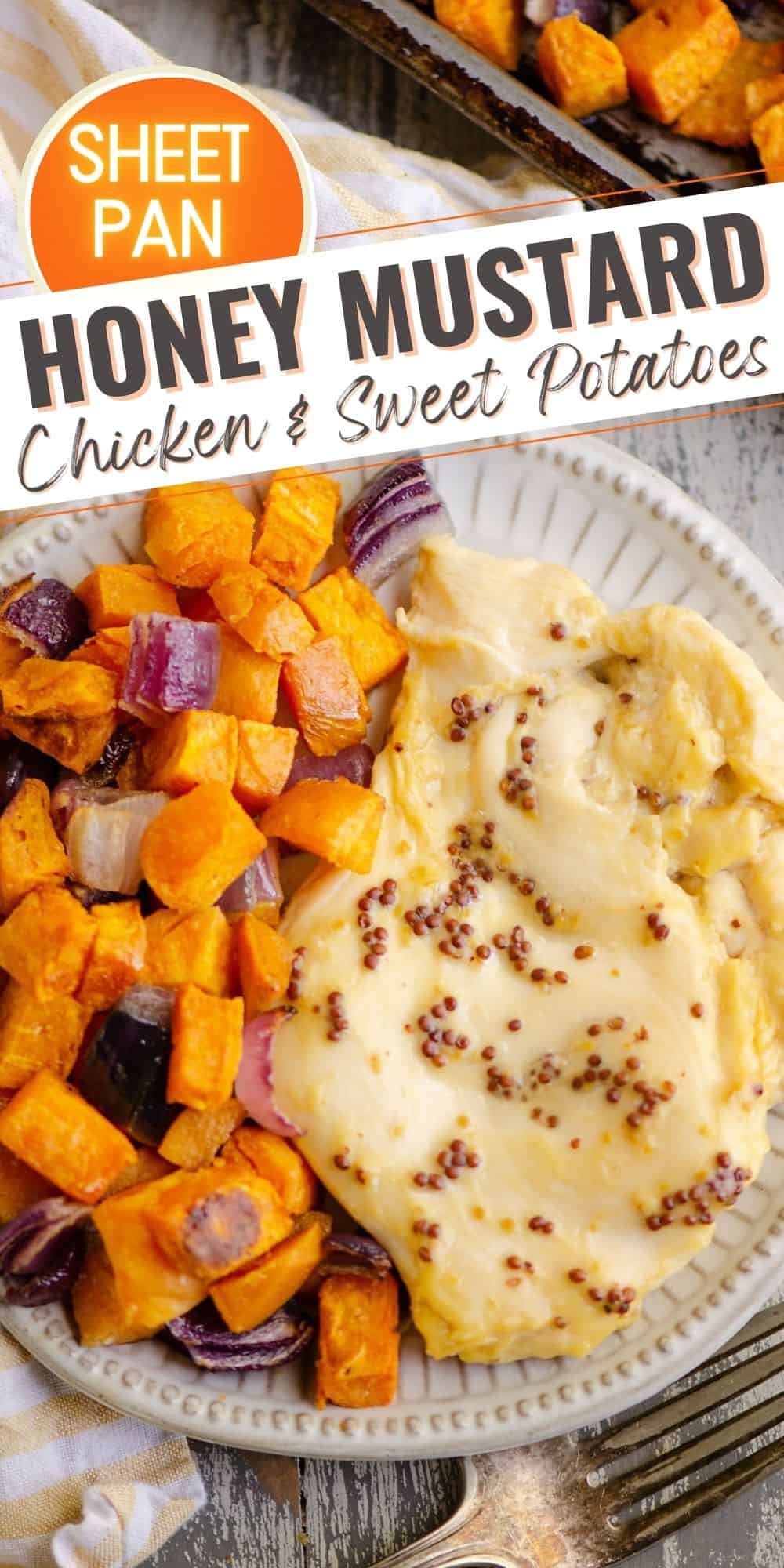 Honey-Mustard Chicken Strips with Sweet Potato Fries