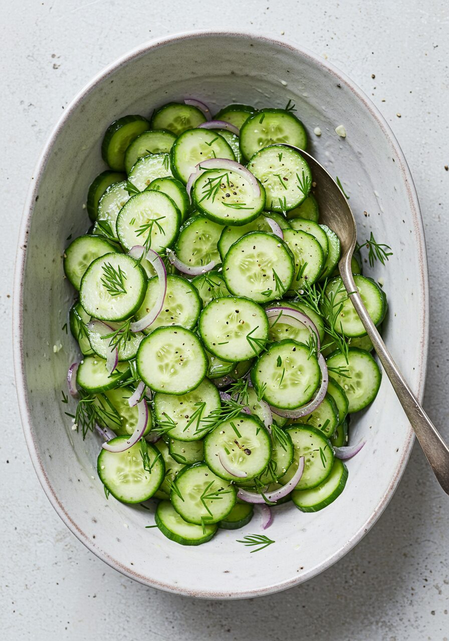 Best-Served-Chilled Cucumber Salad