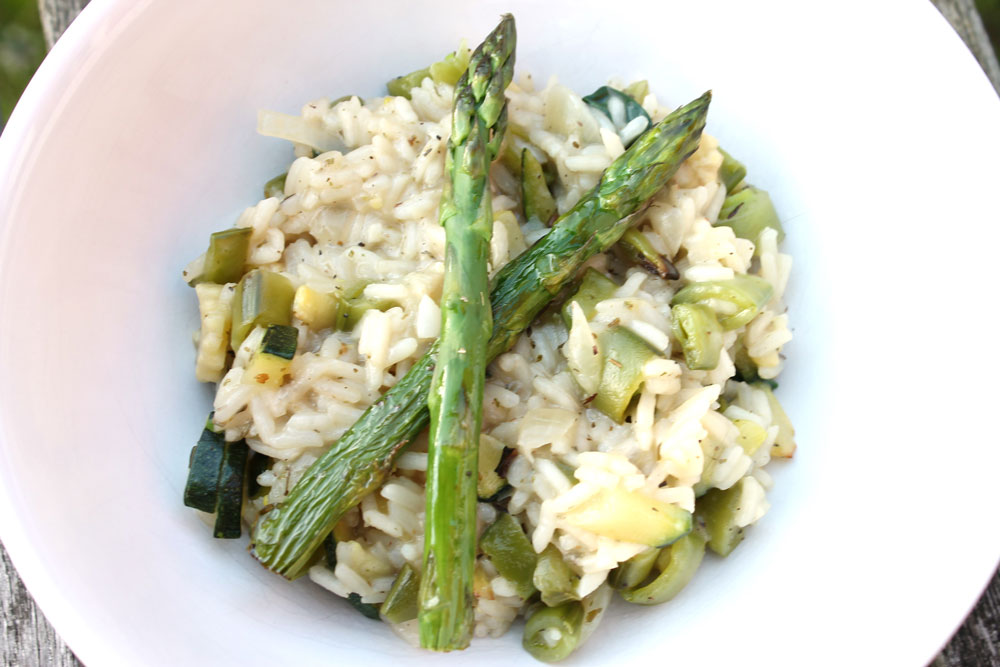 B.Magazine Herb-Roasted Vegetable Risotto