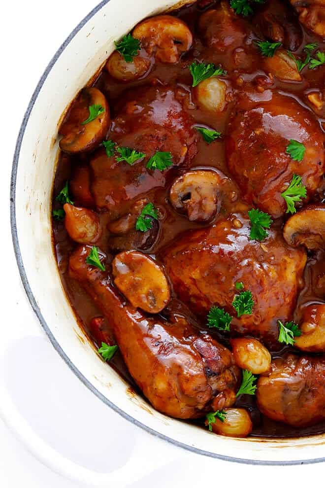 Authentic Coq au Vin with Proper Wine Ratio