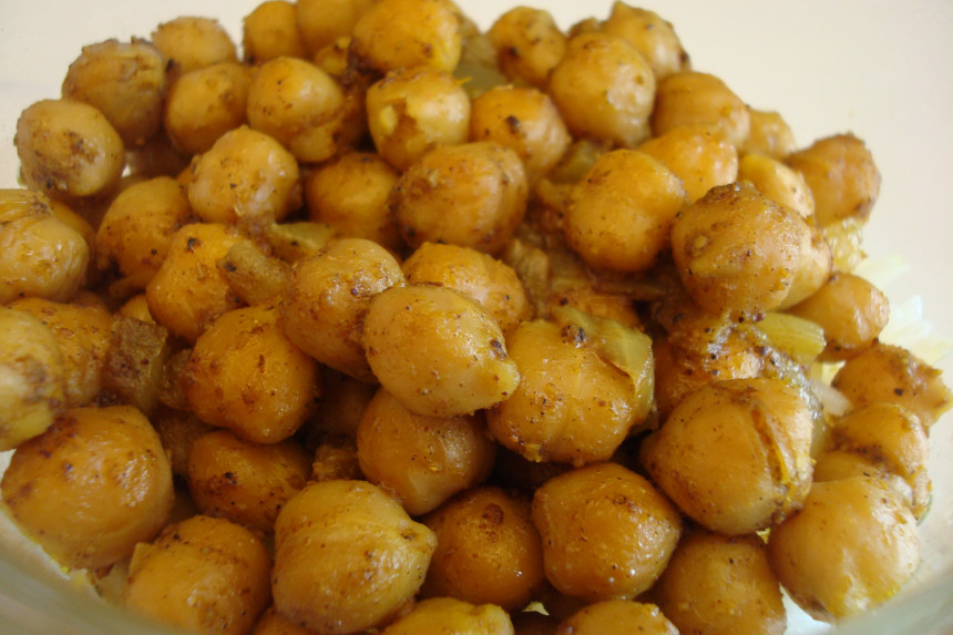 DeepSeek-Style Spiced Chickpeas