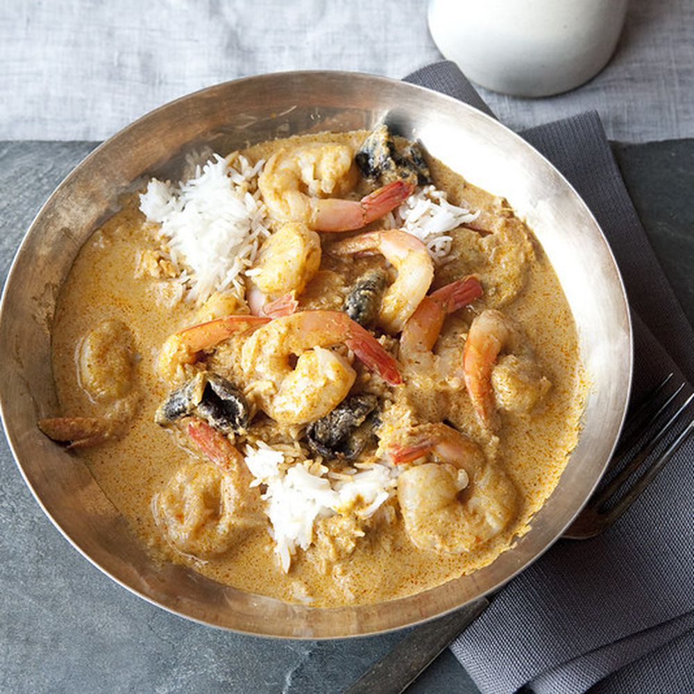 Hidden Spice Coconut Curry with Shrimp