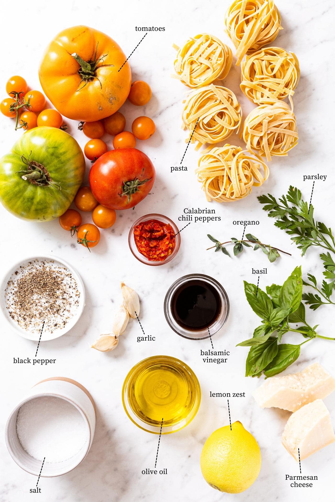 Serious Slow-Simmered Tomato & Herb Pasta