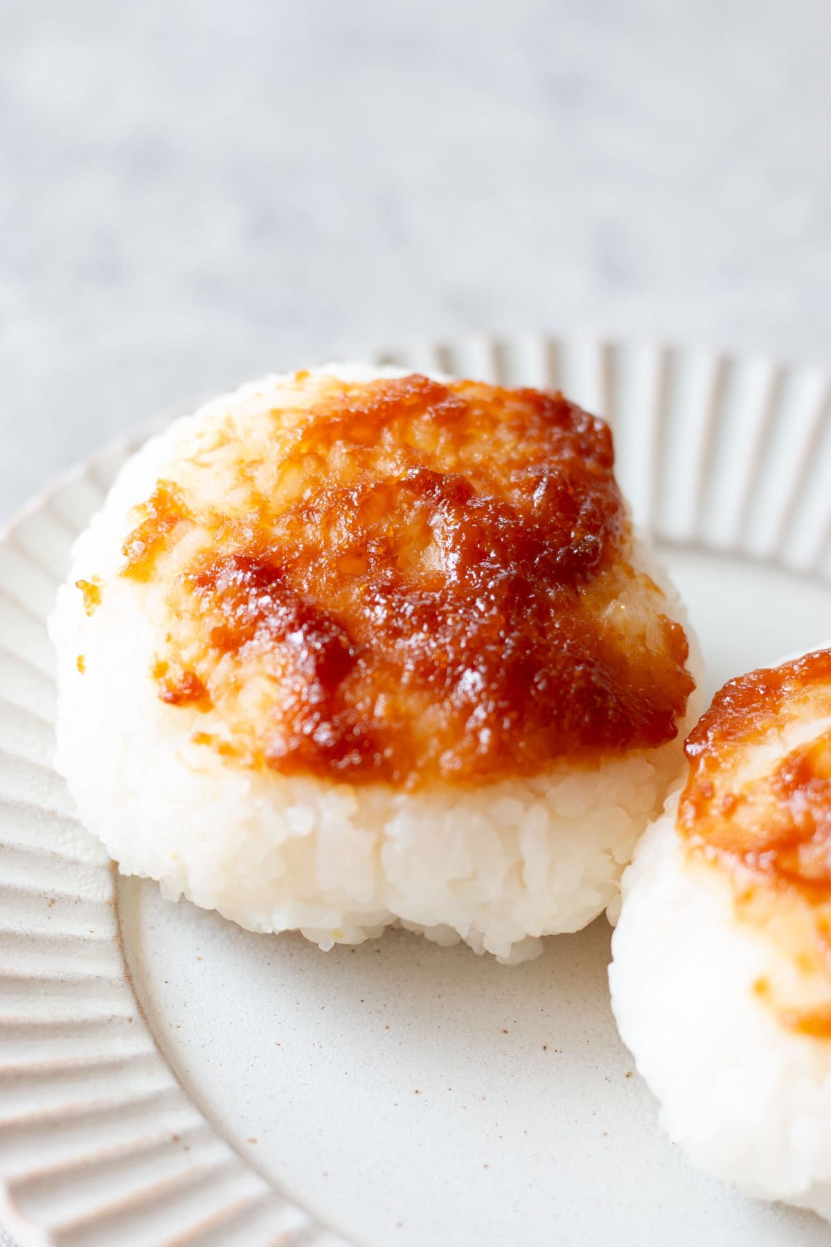 Authentic Onigiri with Miso Filling
