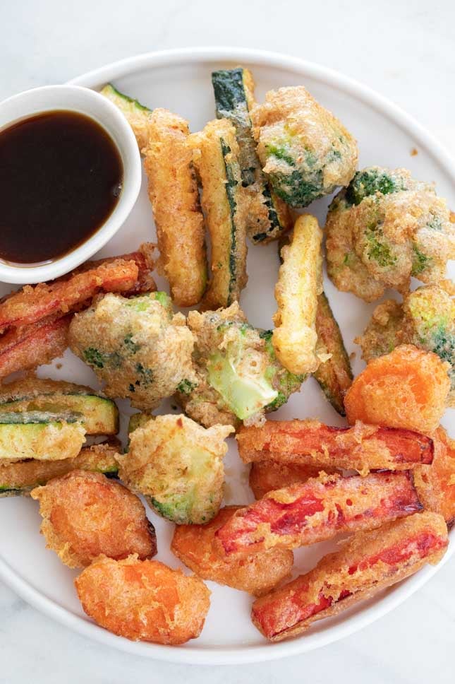 Crispy Light Vegetable Tempura