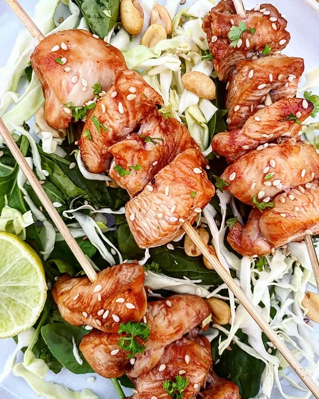 Crimson Tide Chicken Skewers