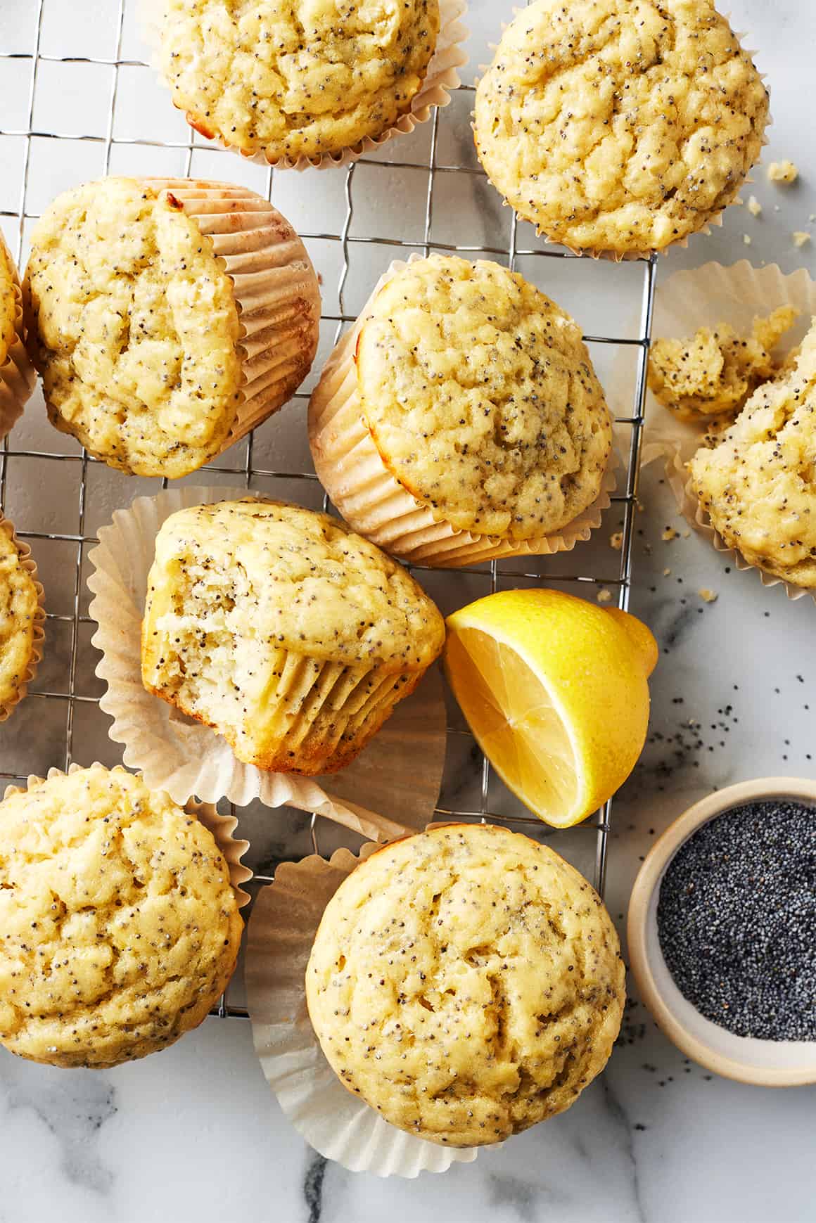 Fresh Lemon Poppy Seed Muffins