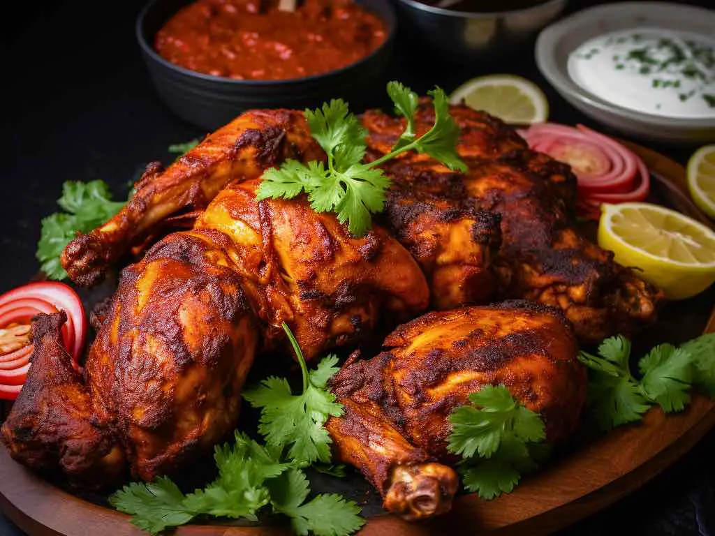 Tandoori Chicken: Authentic North Indian Spiced Chicken