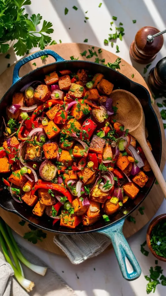 Williamsburg Sweet Potato Hash with Smoked Paprika