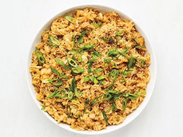 Chen's Vegetable Fried Rice with Ginger Scallion Oil