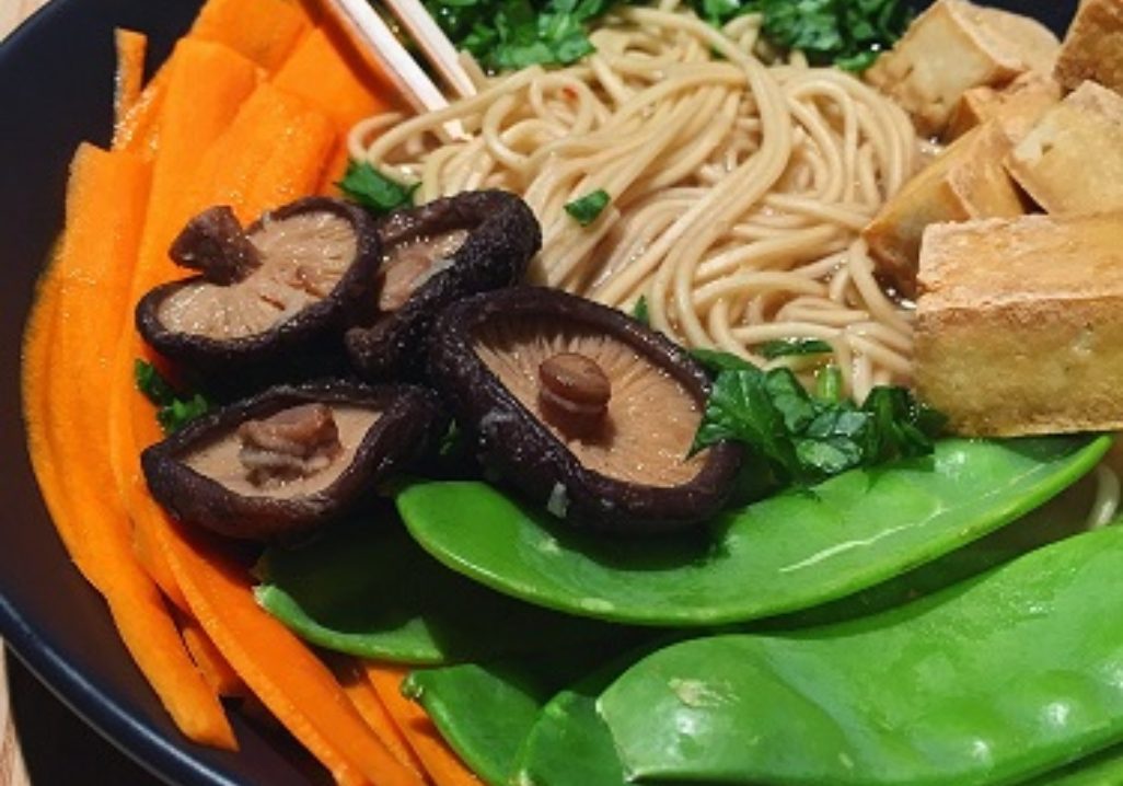 Vegan Miso Ramen with Shiitake Dashi