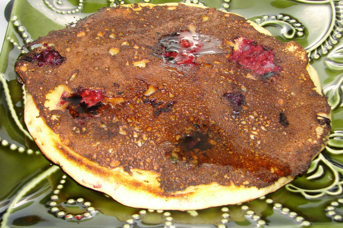 Berry Swirl Pancake Towers
