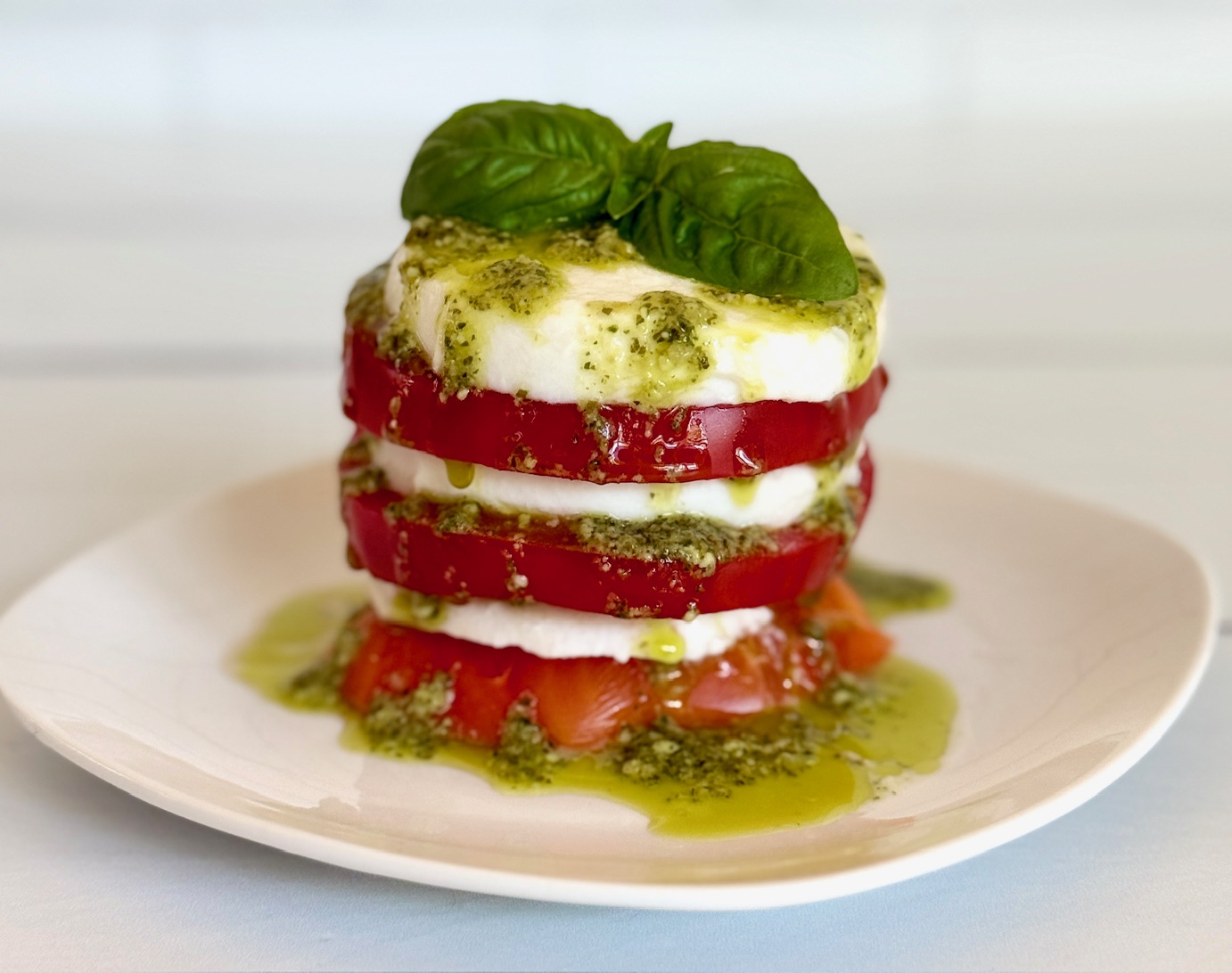 Caprese Stack with Garden-Fresh Basil