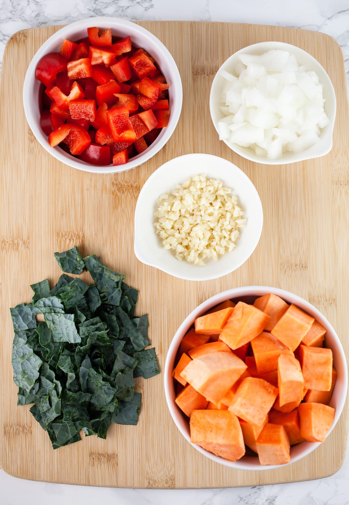 Johnson's Maple-Glazed Sweet Potato & Kale Soup