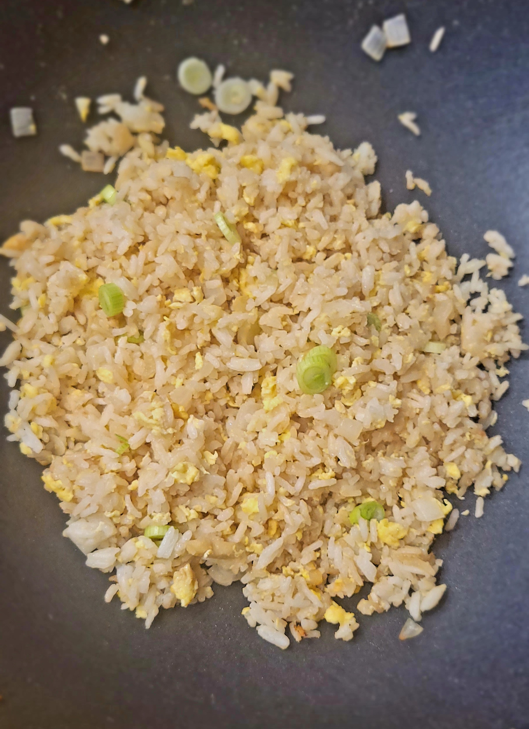 Budget Fried Rice with Egg and Veggies