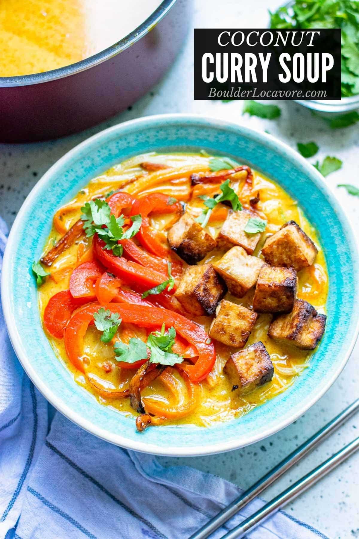 Rainy Season Coconut Curry Soup