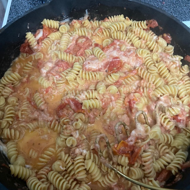 Garden-Rosemary Tomato Pasta