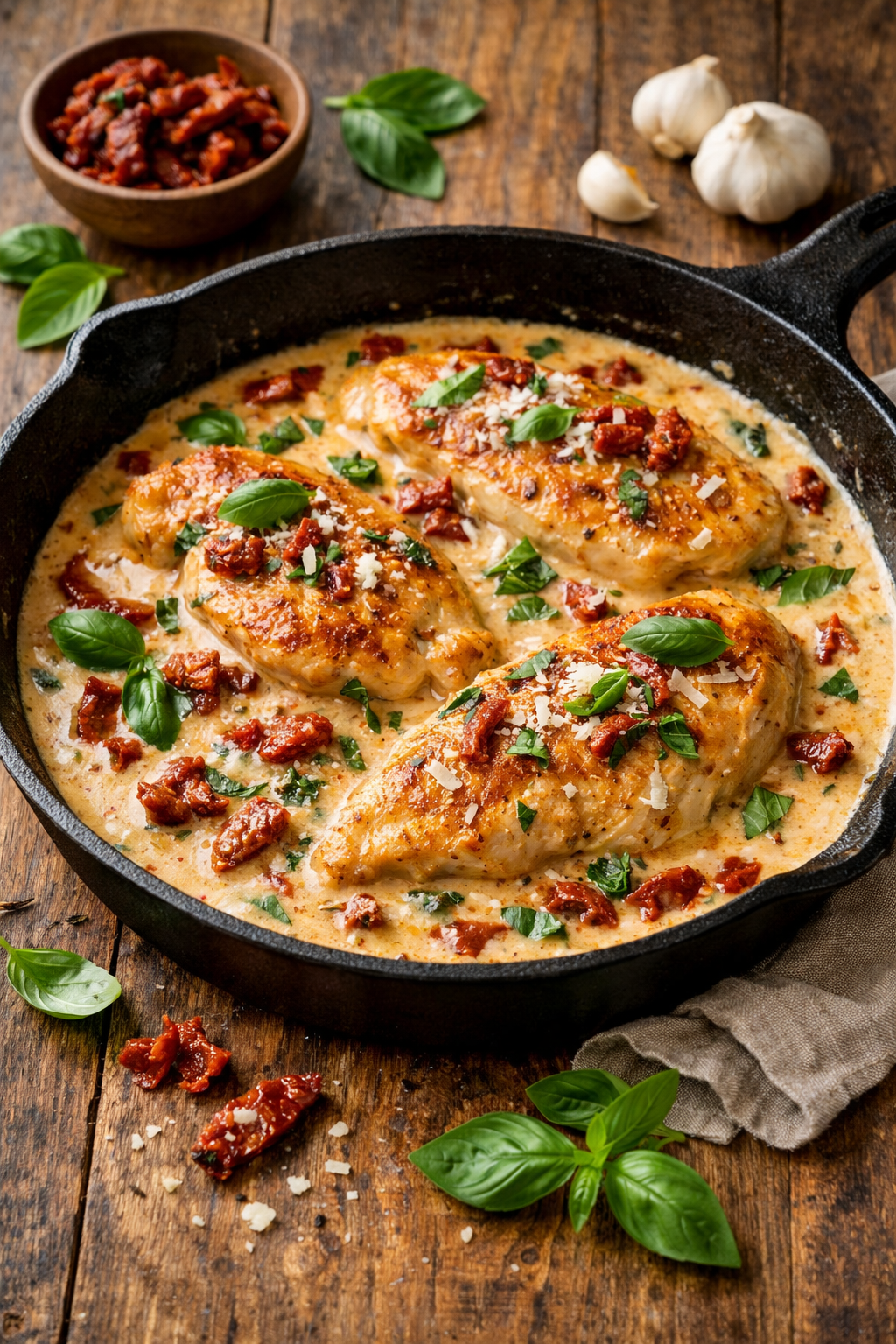 Roasted Pepper Marry Me Chicken