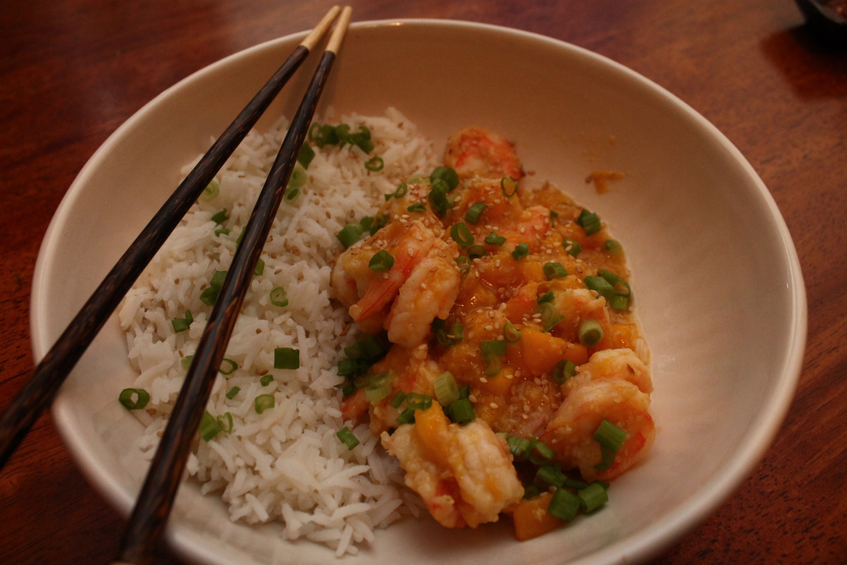 Garcia's Citrus Mango Shrimp