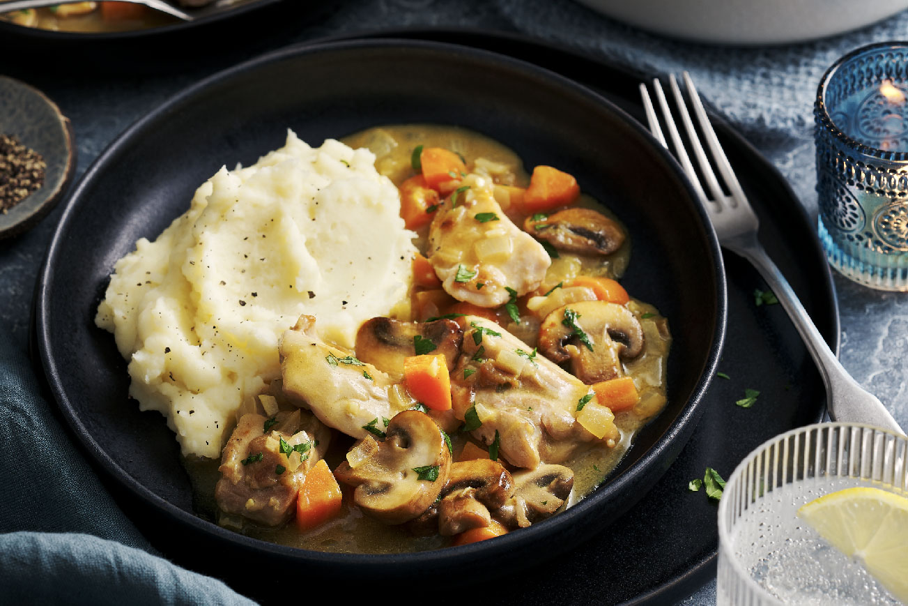 Chicken and Mushroom Stew