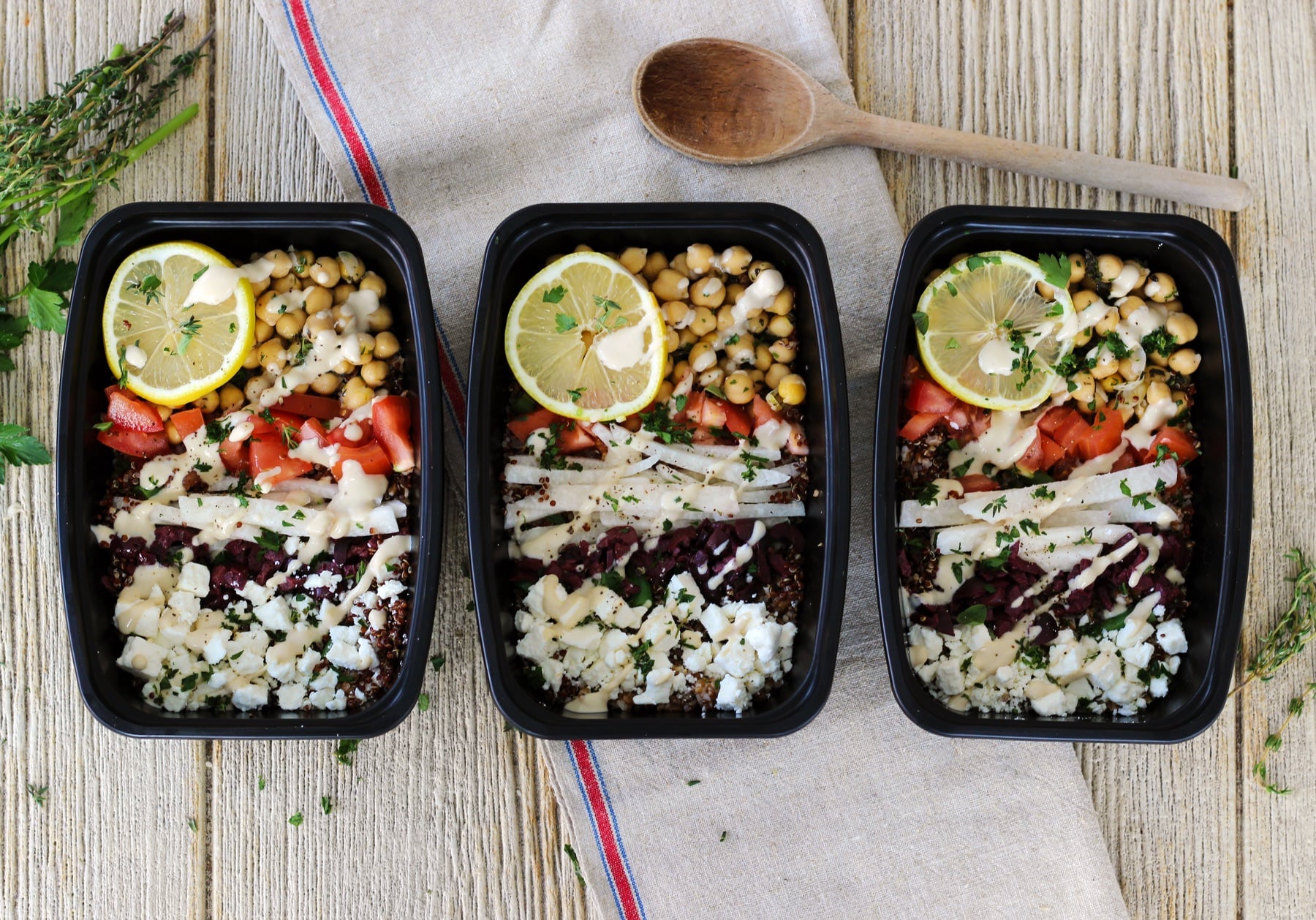 Mediterranean One-Pot Chicken & Veggie Bowl