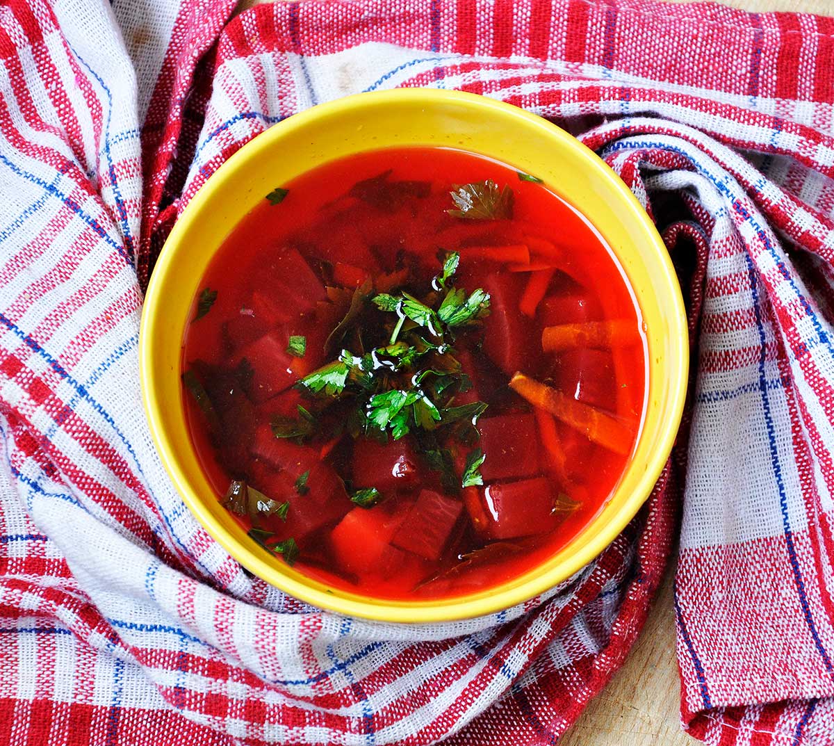 Vibrant Garden Beetroot Borscht