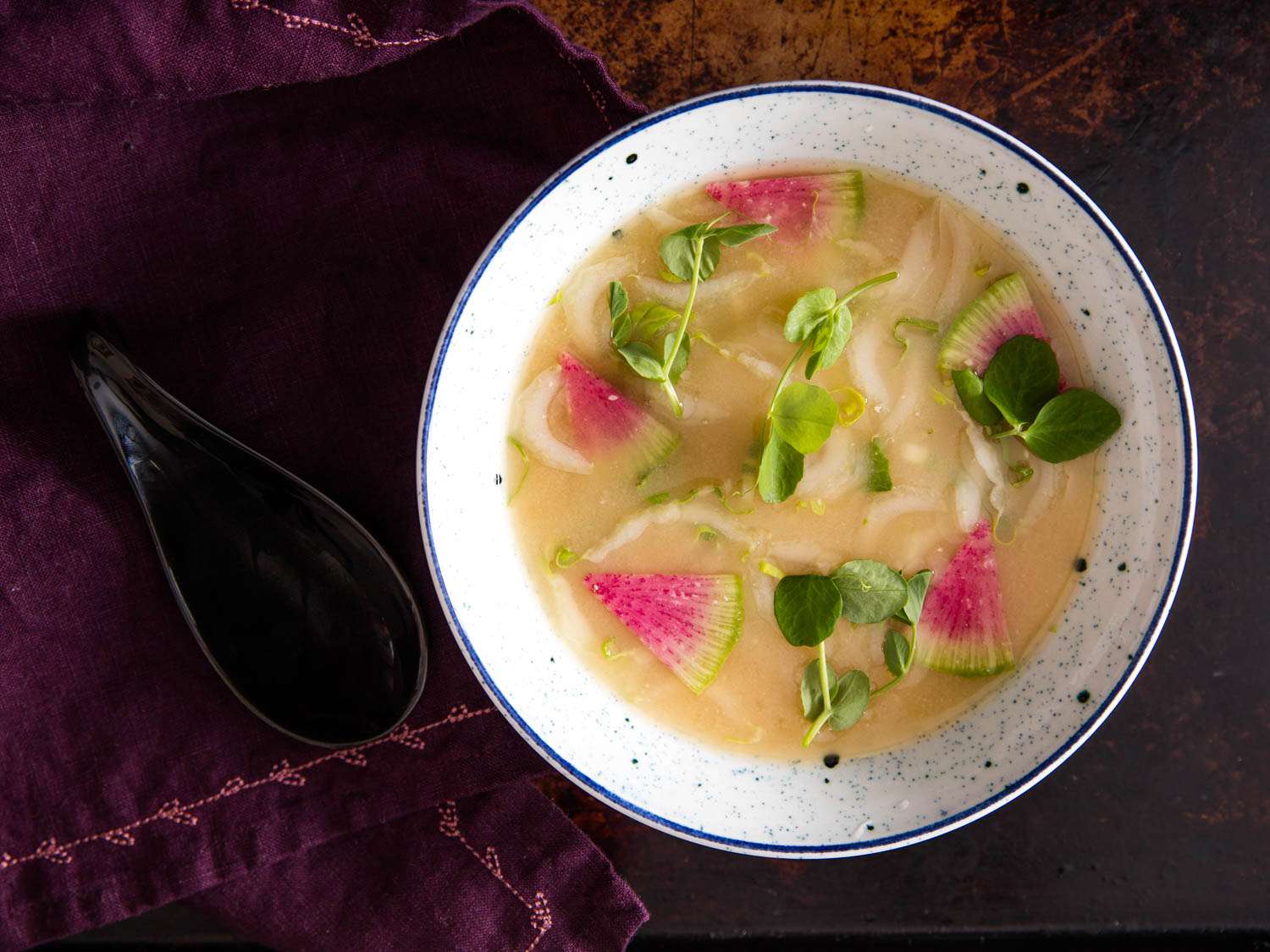 Honjozo Miso Bowls with Seasonal Vegetables