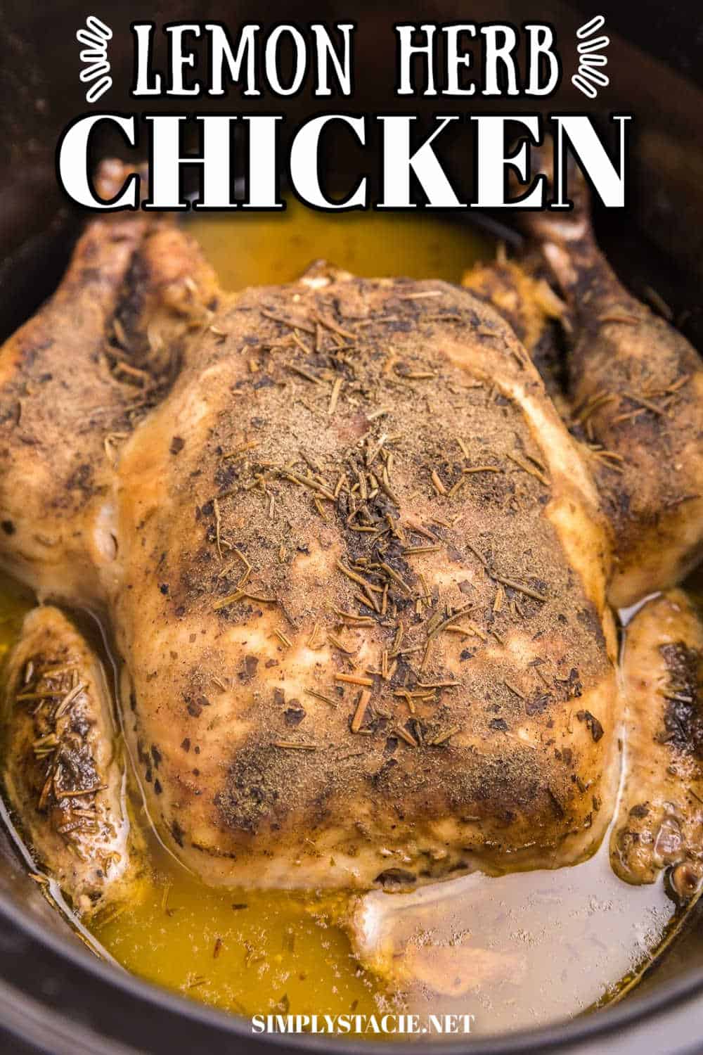 Lemon-Herb Chicken & Spring Veggie Slow Cooker Bowl