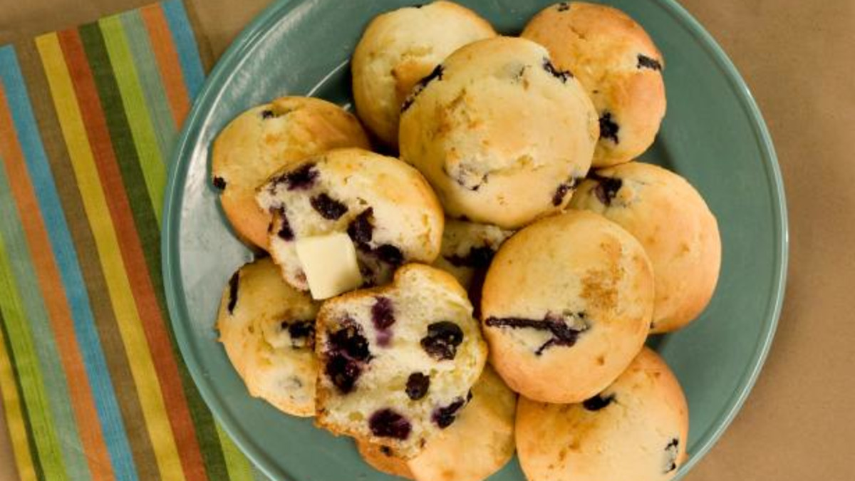 Boredom Buster Lemon Blueberry Muffins