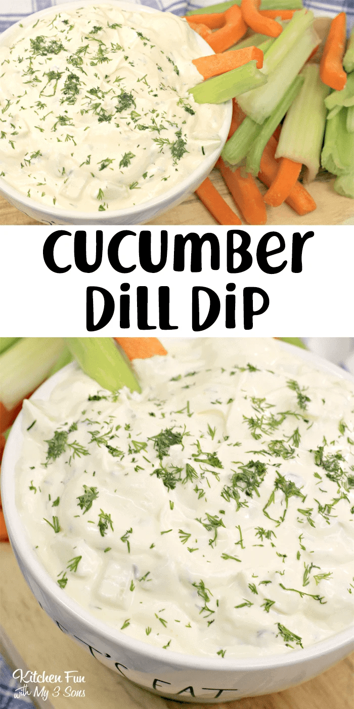 Fun-Filled Cucumber Bites with Dill Dip