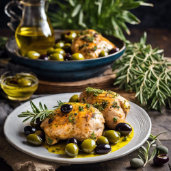 Olive & Artichoke Chicken Skillet